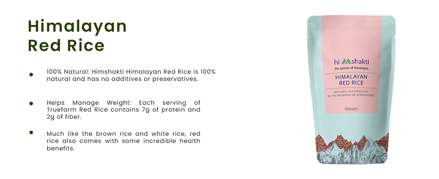 Himalayan red rice
