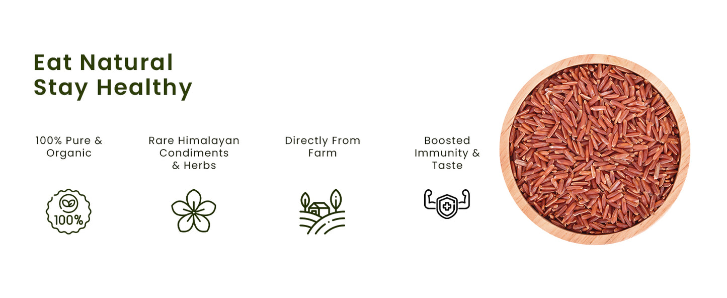 Himalayan red rice