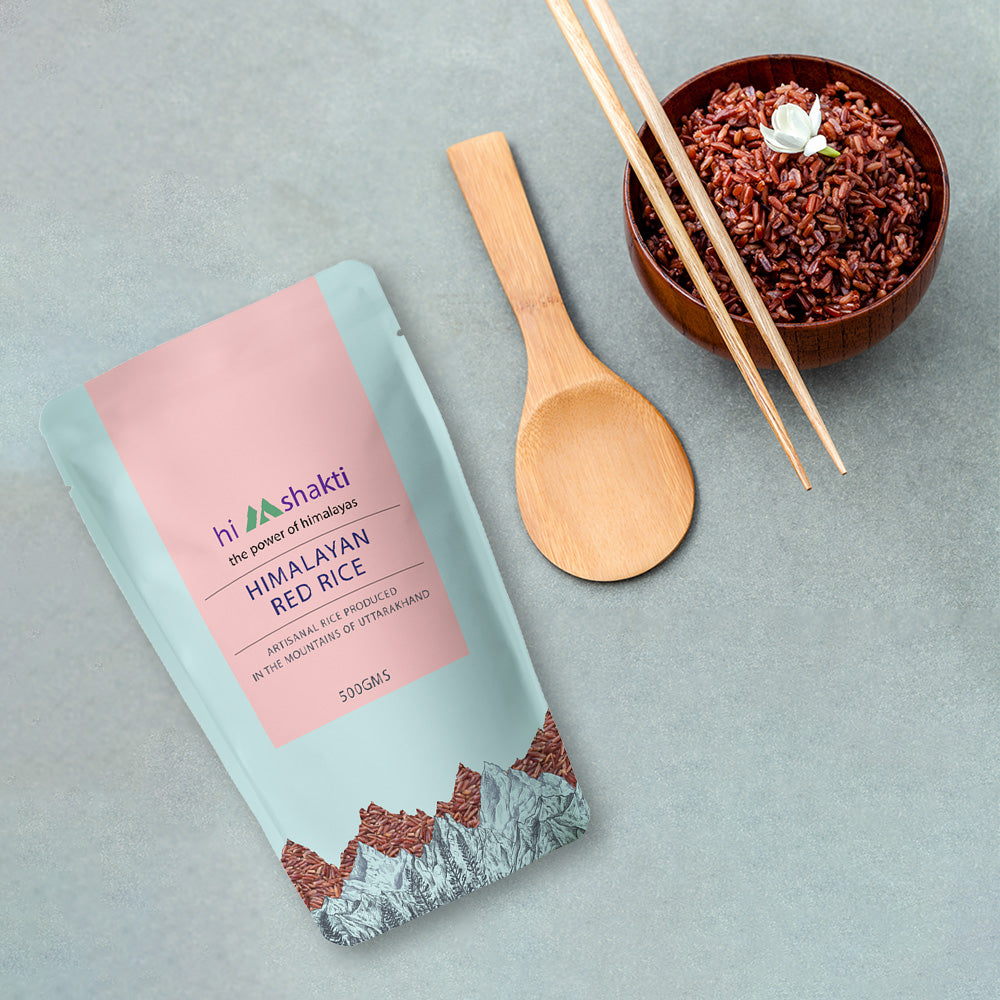 Himalayan red rice