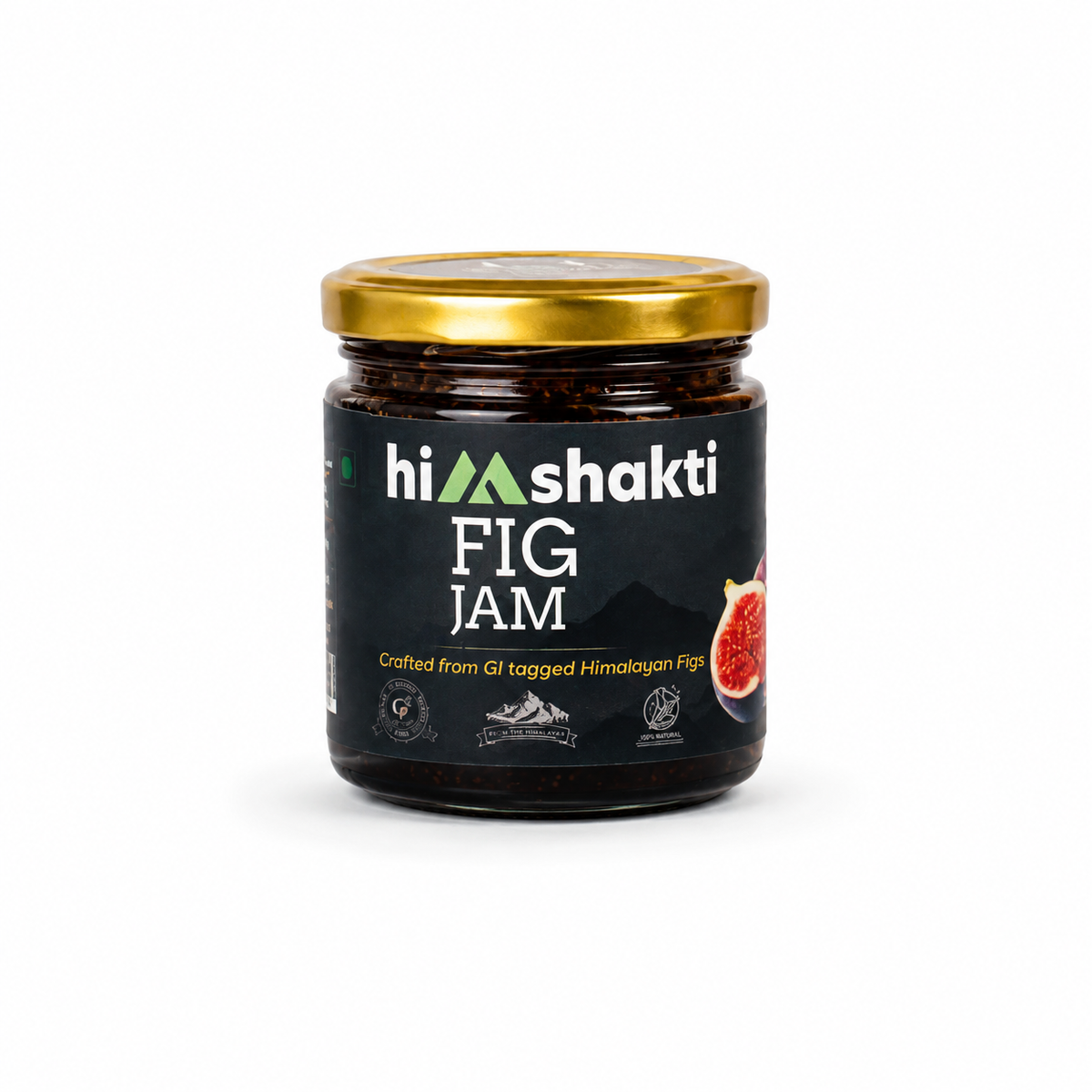 Himshakti Himalayan Fig Jam – GI-Tagged Figs, Sweetened with Jaggery