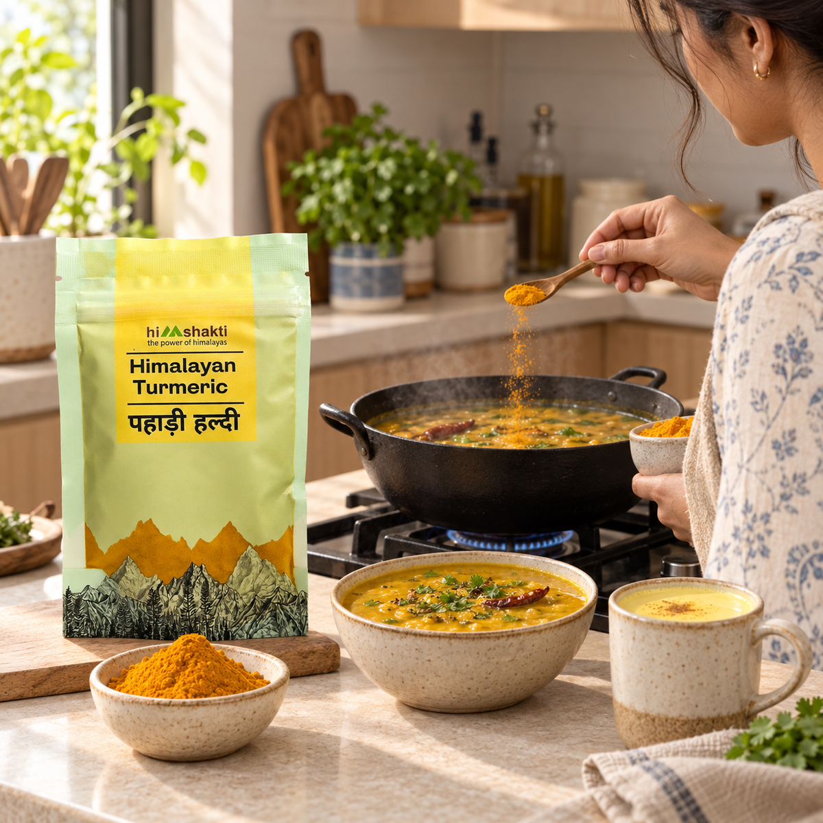 Himshakti Himalayan Turmeric (Pahadi Haldi) | 4.24% Curcumin | 70 g