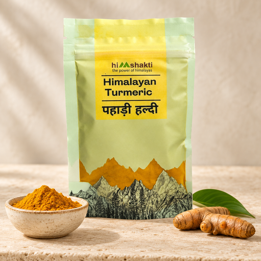 Himshakti Himalayan Turmeric (Pahadi Haldi) | 4.24% Curcumin | 70 g