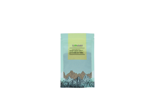 Hemp seed salt