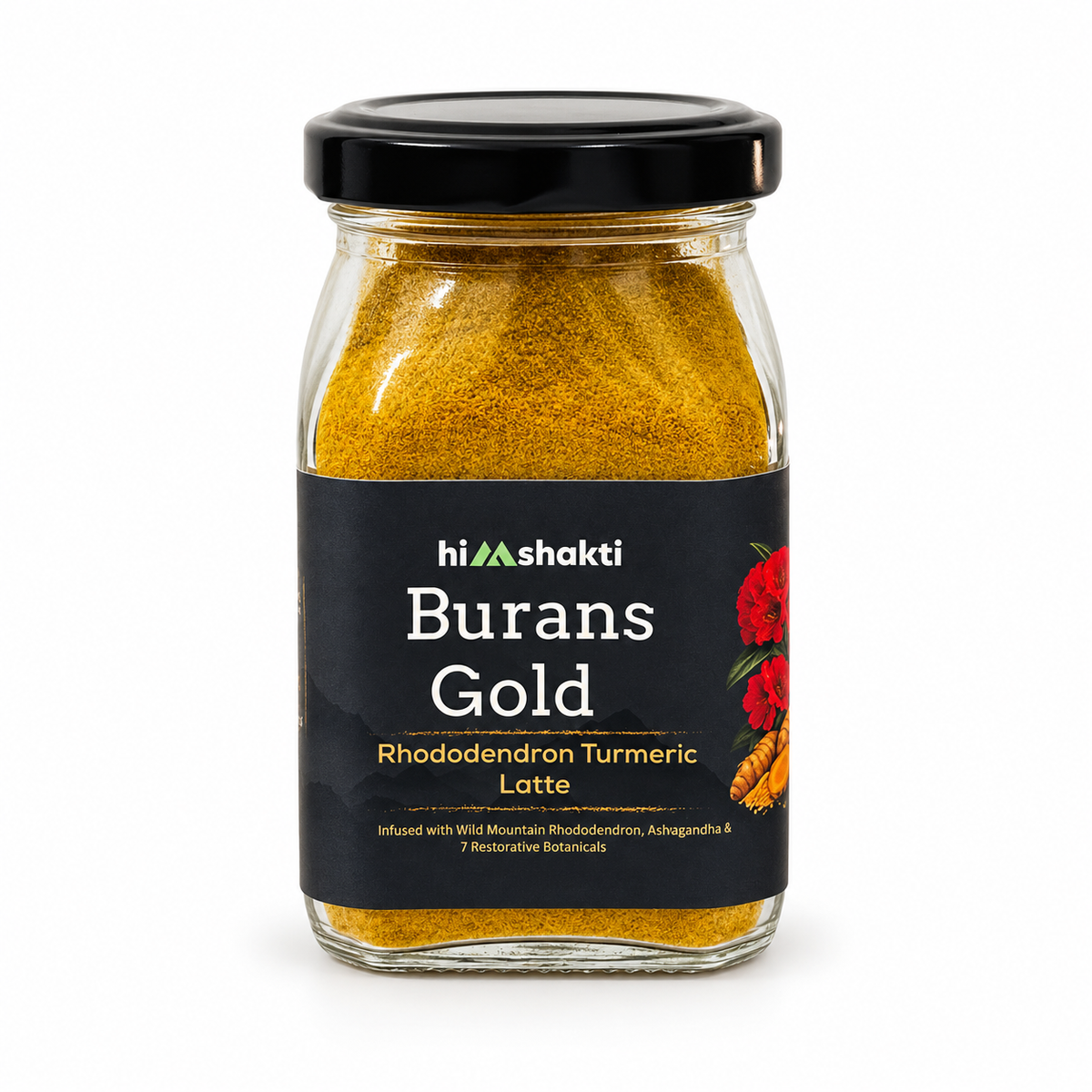 Burans Gold – Rhododendron Turmeric Latte | 70g