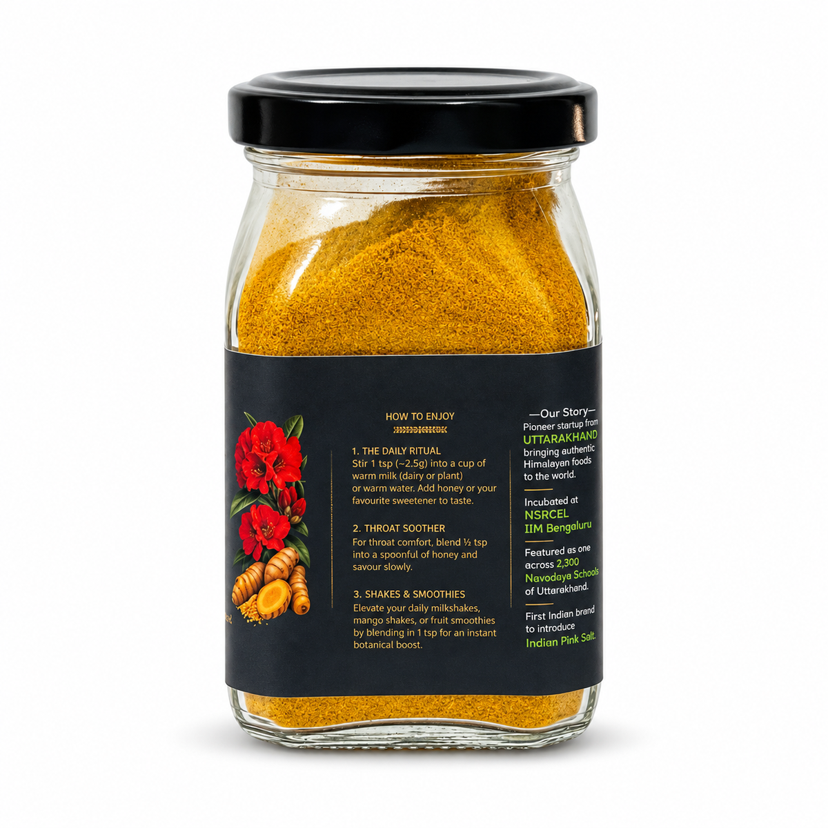 Burans Gold – Rhododendron Turmeric Latte | 70g