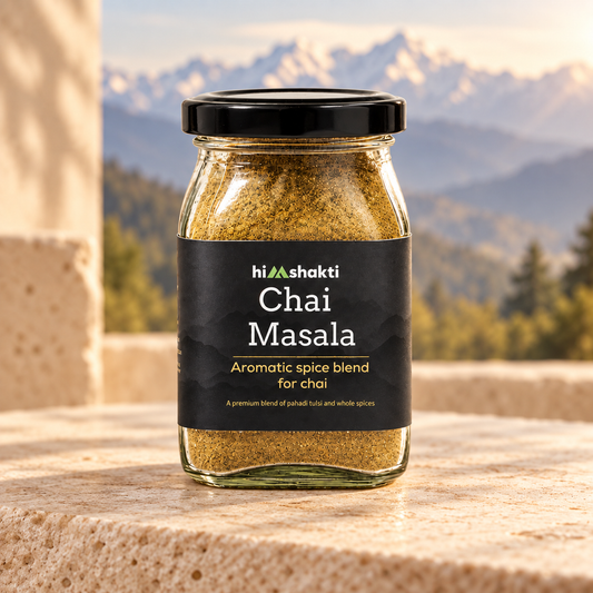 Himshakti Chai Masala | Pahadi Tulsi & Himalayan Ginger | 70 g