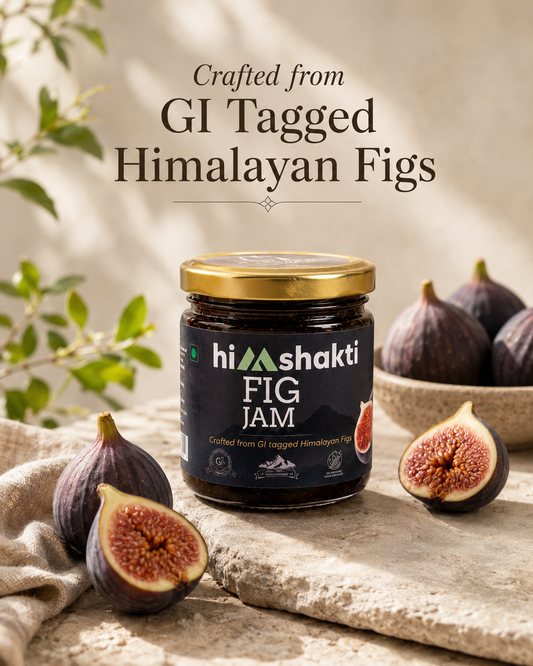 Himshakti Himalayan Fig Jam – GI-Tagged Figs, Sweetened with Jaggery