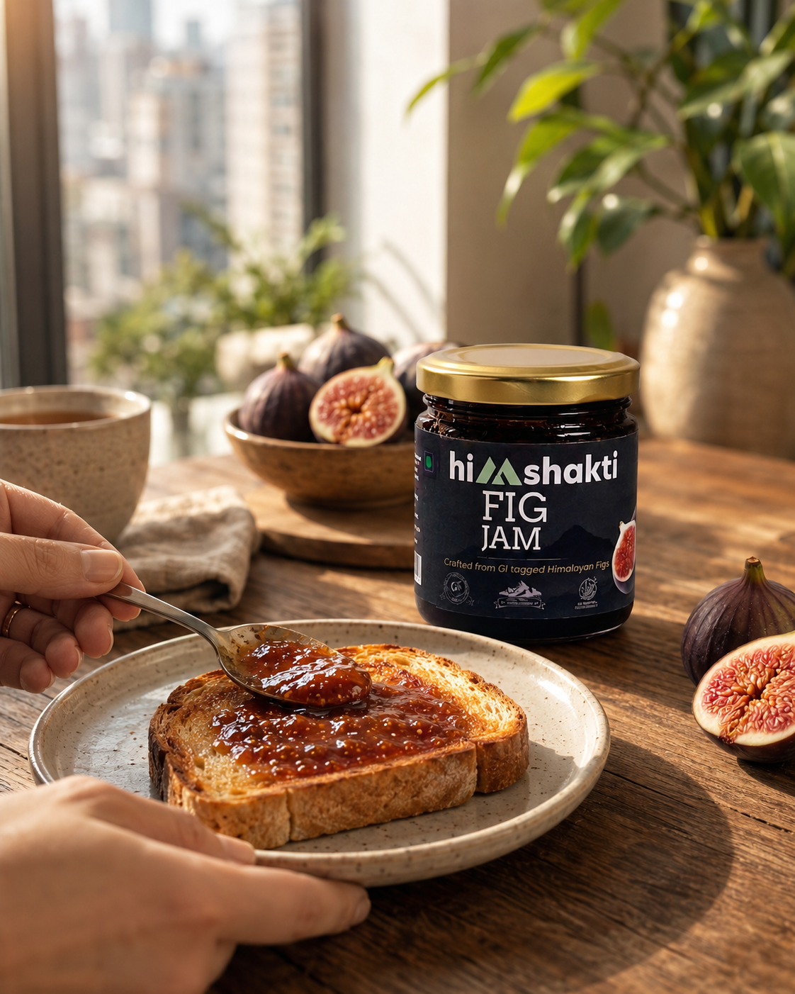 Himshakti Himalayan Fig Jam – GI-Tagged Figs, Sweetened with Jaggery