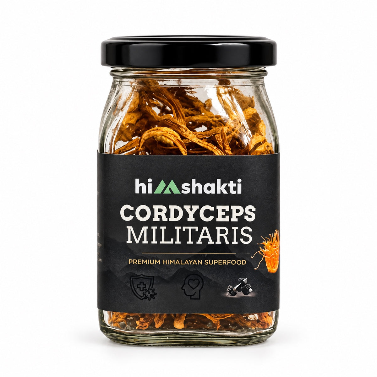 Himshakti Cordyceps Militaris 25 g front pack