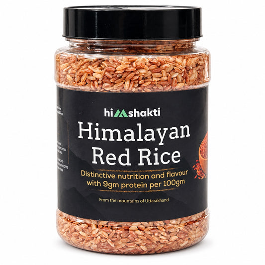 Himshakti Himalayan Red Rice 500 g front pack
