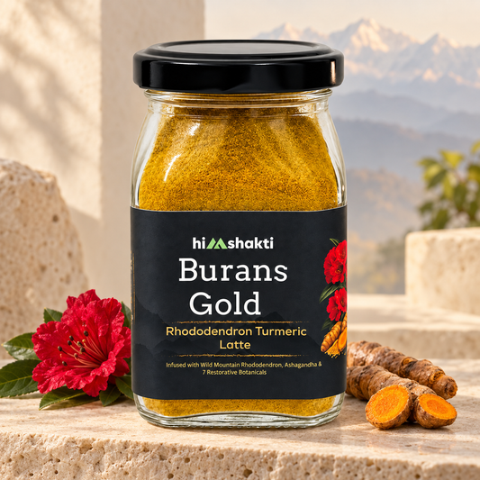 Burans Gold – Rhododendron Turmeric Latte | 70g