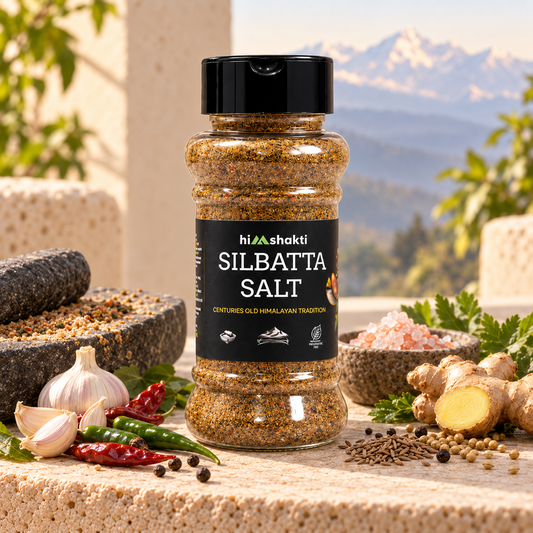 Himshakti Silbatta Salt | Stone-Ground Himalayan Seasoning | 150 g
